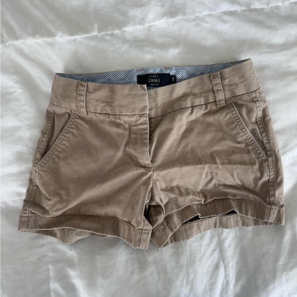 J. Crew Pants - J. Crew Women's Chino Tan Cargo Shorts